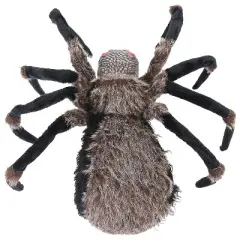 Halloween Express  Deluxe Light Up Spider Halloween Decoration - Size 53 in - Gray