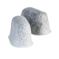 Keurig Water Filter Cartridge Refills 2pk: Charcoal Replacement for Coffee Maker, Easy Filter Change, Clear, 1 Year Warranty