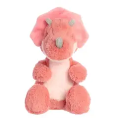 ebba Eco Ebba 12" Tai Tricera Pink Stuffed Animal