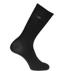 Dockers Men's Socks & Hosiery -  6-Pack Flat Knit Athletic and Dress Crew Socks for Men, Black