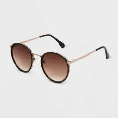 Women's Shiny Plastic Round Sunglasses - Universal Thread&trade;