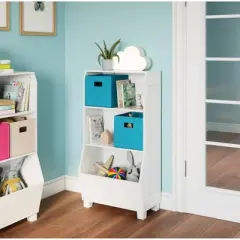23" Kids' Bookcase with Toy Organizer - RiverRidge Home