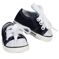 Sophia&rsquo;s Canvas Sneakers for 18" Dolls, Black