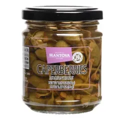 Mantova Caperberries - 12 pack, 7.05 oz