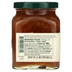 Stonewall Kitchen Apricot Jam, 12.25 oz (347 g)