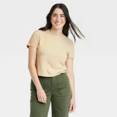 Women's 3pk Shrunken Short Sleeve T-Shirt - Universal Thread&trade;