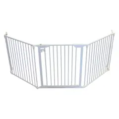 Cardinal Gates EX100 XpandaGate Expandable Baby & Pet Gate - White