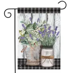 Briarwood Lane Garden Flag 18x12.5 For Outdoor Farmhouse Flowers Spring Garden Flag Flag For Spring Garden Flag Flags For Outside