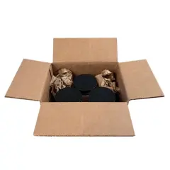 UOFFICE Bulk Pack of 50 Corrugated Boxes 14" x 10" x 6" - Single Wall Shipping Boxes