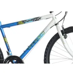 Titan Bikes Pioneer 12-Speed Men's Mountain Bike, Blue&hellip;