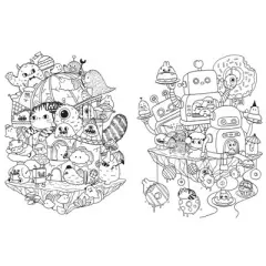 A Million Little Monsters - (Million Creatures to Color) by  Lulu Mayo (Paperback)