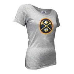 NBA Denver Nuggets Women's Short Sleeve Burnout Scoop T-Shirt