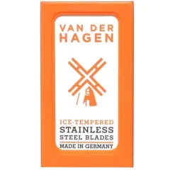 Van der Hagen Double Edge Steel Razor Blades - 5ct