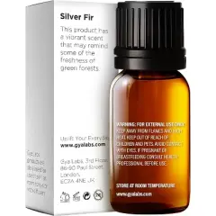 Gya Labs Silver Fir Essential Oil for Diffuser - 0.34 Fl Oz - Silver Fir Oil for Skin, Hair, Aromatherapy & Candle Making Scent