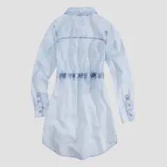 Levi's&reg; Girls' Long Sleeve Denim Dress - Light Blue 6X