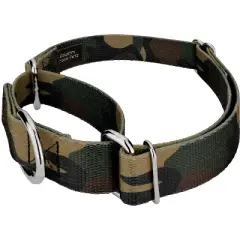 Country Brook Petz Woodland Camo Martingale Dog Collar