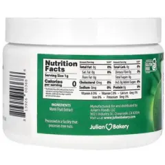 Julian Bakery, Pure Monk Fruit, 3.5 oz