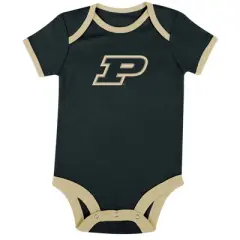 NCAA Purdue Boilermakers Infant Boys' Short Sleeve 3pk Bodysuit Set