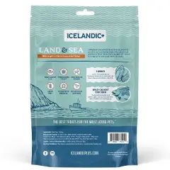 Icelandic+ Land & Sea Wild Caught Cod Skin & Freeze-Dried Turkey - 2.4oz Bag