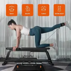 SQUATZ Apollo Board Gym, Flat Weight Bench - Black