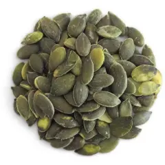 Gourmet Toasted Pumpkin Seeds Pepitas (Green Pumpkin Seed Kernels, No Shell, Raw) by It's Delish