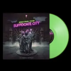 Funeral Portrait - Greetings From Suffocate City - Neon Green (Explicit Lyrics Colored Vinyl Green)