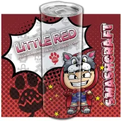 SMASHCRAFT 20 ounce Stainless Steel Double Walled Insulated Travel Tumbler Coffee Mug Cup, Little Red Riding Hood Chibi