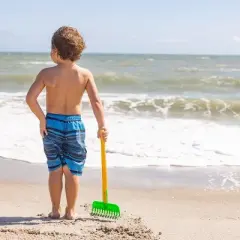 Spielstabil Children's Long Handled Garden Rake (Made in Germany)