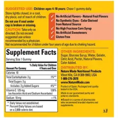 Nature Made Kids First Vitamin C Gummies for Immune Support - Tangerine - 110ct