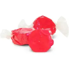 Cherry Red Taffy Chews by It's Delish - Individually Wrapped Gourmet Soft Fluff Taffy, Kosher