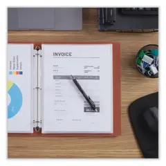 Universal Heavy Gauge Side-Load Poly Sheet Protectors - Letter - Case of 25