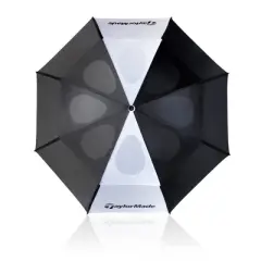 TaylorMade Auto Open Vented Golf Umbrella - Black