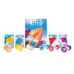 Floodgate Games Kites: Fast-Paced Social Skills Card Party for 2-6 Players