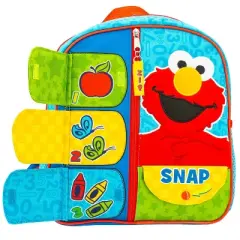 Seseame Street Fun Interactive Backpack Mini Backpack For Kids, Boys & Girls Learning Pre-School School Bag, 12
