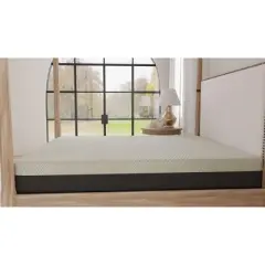 PAGED Short Queen Mattress Memory Foam Mattress with Anti-microbial Cover and Tight Top for Bedroom