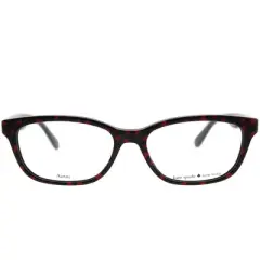 Kate Spade KS Brylie 7RM Womens Rectangle Eyeglasses Bkgdtbcqn 50mm