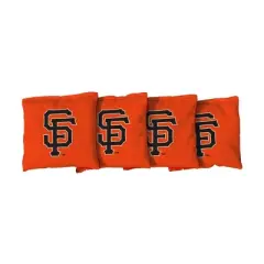MLB San Francisco Giants Corn-Filled Cornhole Bags Orange - 4pk