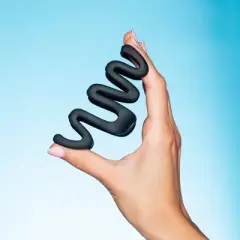 Gimme Beauty Medium Claw Clip - Blue/Black - 2pc