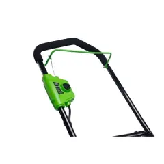 19" 24V Power All Brushless Push Lawn Mower Battery Powered 2 USB Batteries & Dual Rapid Charger Included - Greenworks