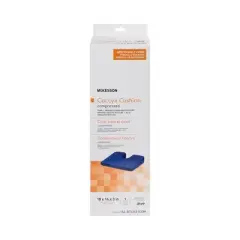McKesson Foam Coccyx Seat Cushion, Blue