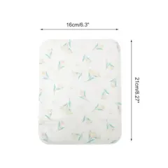 Unique Bargains Women Makeup Mirror for Travel Yellow 1 Pc