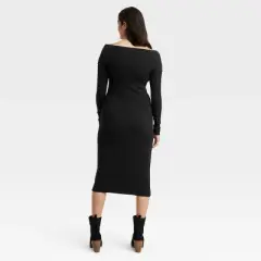 Women's Long Sleeve Midi Bodycon Dress - Universal Thread&trade;