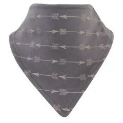 Hudson Baby Infant Boy Cotton Bib and Sock Set 5pk, Black Bear, One Size