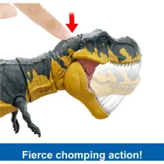 Jurassic World Tyrannosaurus Rex Off-Road Tracker Pack: Action Figure Playset, Ages 4+, 11 Pieces