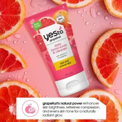 Yes To Grapefruit Daily Facial Scrub & Cleanser 4 Oz