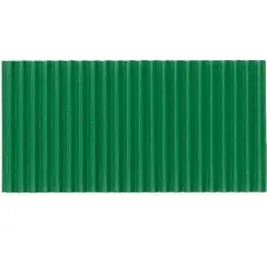 Corobuff Solid Color Corrugated Paper Roll, 48 Inches x 25 Feet, Emerald Green