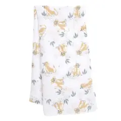 Lambs & Ivy Disney Baby Lion King Swaddle Blanket & Plush Infant Gift Set - 2pk