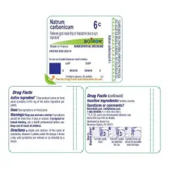 Natrum Carbonicum 6C by Boiron Homeopathic Single Medicine For Allergy  -  80 Pellet