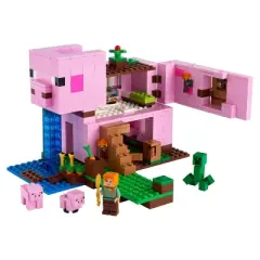 LEGO Minecraft The Pig House Toy & Animal Figures Set 21170