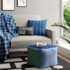 Color Block Dorm Pouf - Room Essentials&trade;
